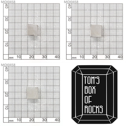 White DEF Color Moissanite - Grade A - Faceting Rough