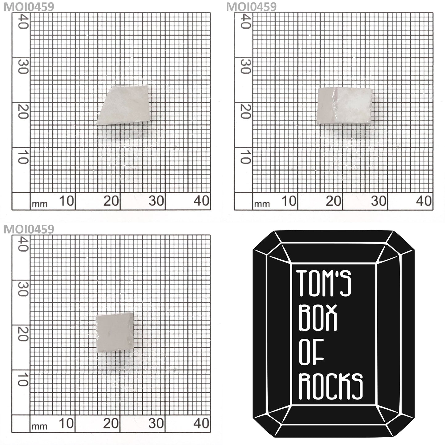 White DEF Color Moissanite - Grade A - Faceting Rough