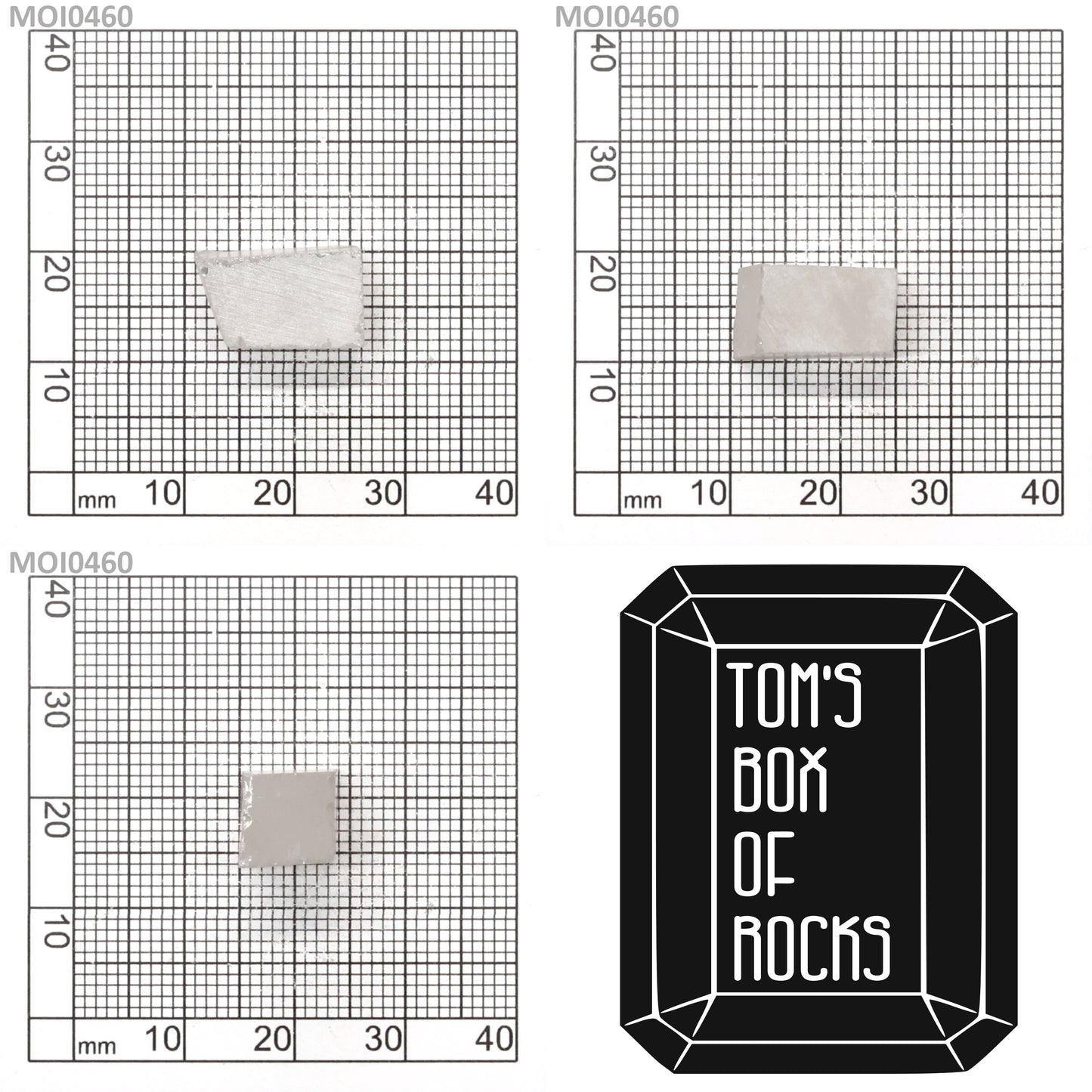 White DEF Color Moissanite - Grade A - Faceting Rough
