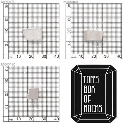White DEF Color Moissanite - Grade A - Faceting Rough