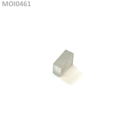 White DEF Color Moissanite - Grade A - Faceting Rough