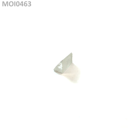 White DEF Color Moissanite - Grade A - Faceting Rough