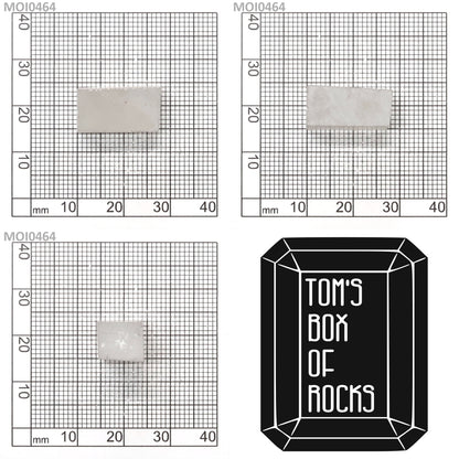 White DEF Color Moissanite - Grade A - Faceting Rough