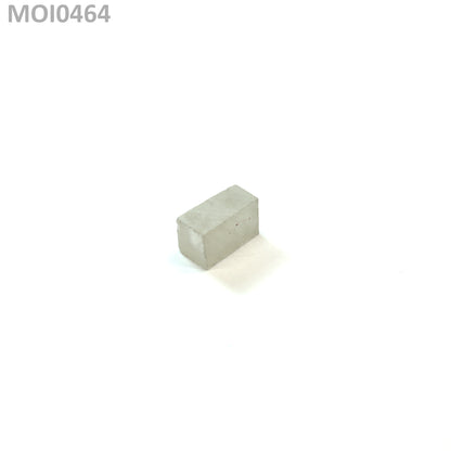 White DEF Color Moissanite - Grade A - Faceting Rough