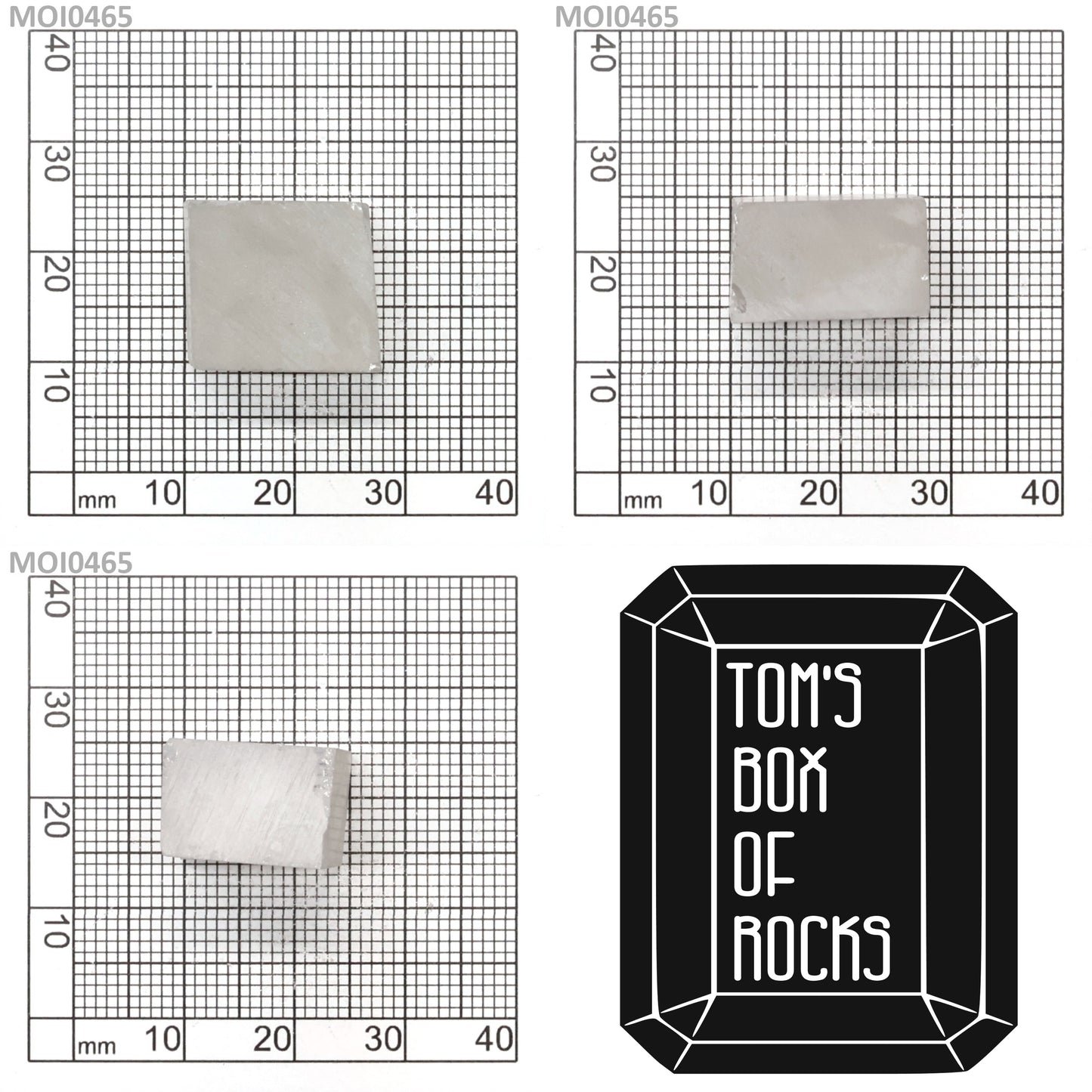 White DEF Color Moissanite - Grade A - Faceting Rough