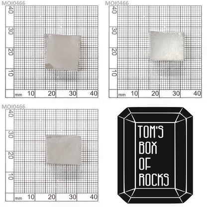 White DEF Color Moissanite - Grade A - Faceting Rough
