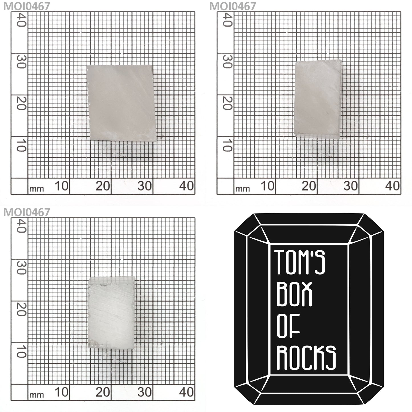 White DEF Color Moissanite - Grade A - Faceting Rough