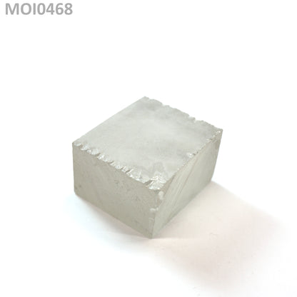 White DEF Color Moissanite - Grade A - Faceting Rough