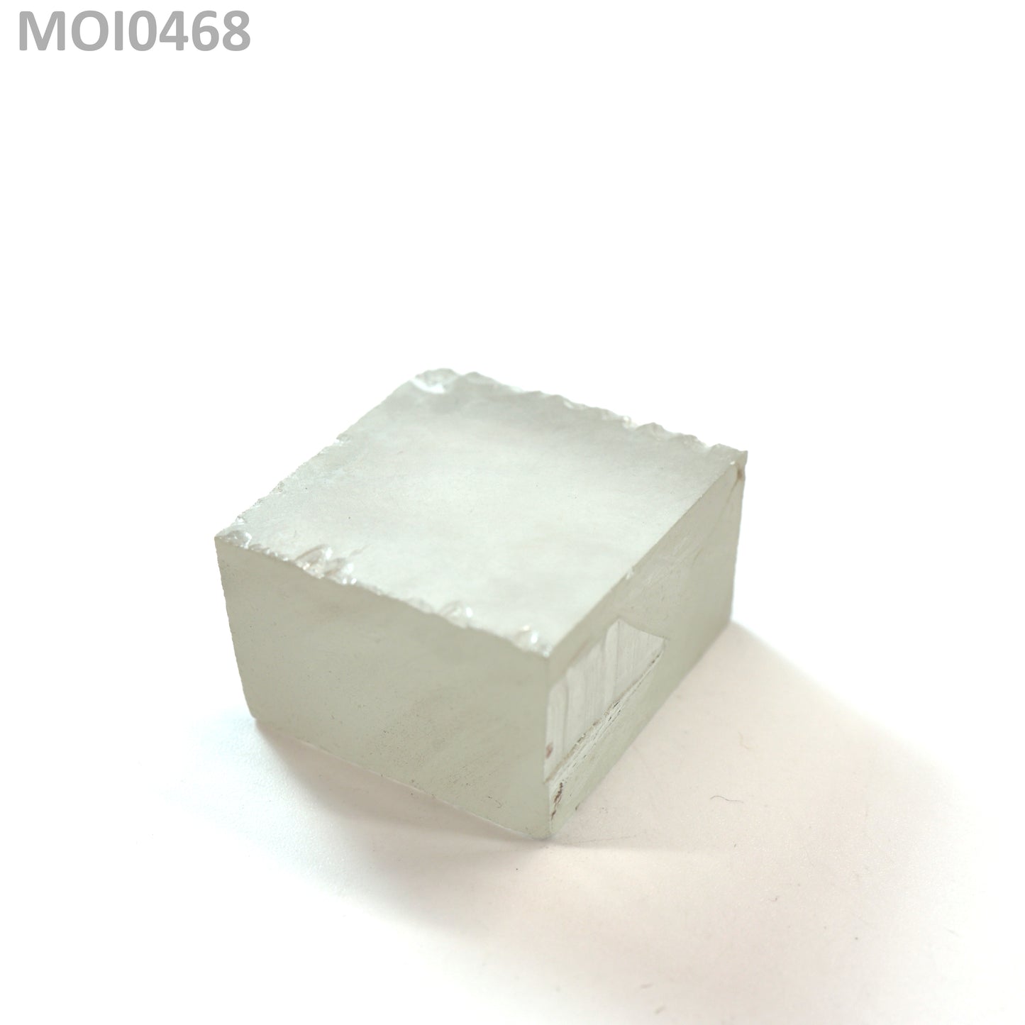 White DEF Color Moissanite - Grade A - Faceting Rough