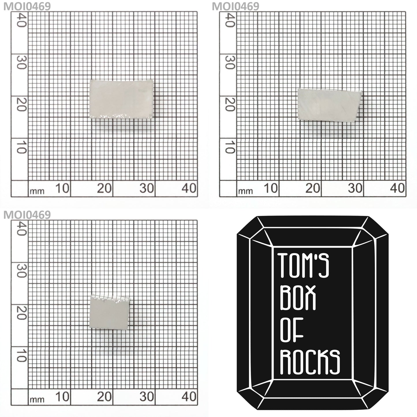 White DEF Color Moissanite - Grade A - Faceting Rough