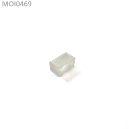 White DEF Color Moissanite - Grade A - Faceting Rough