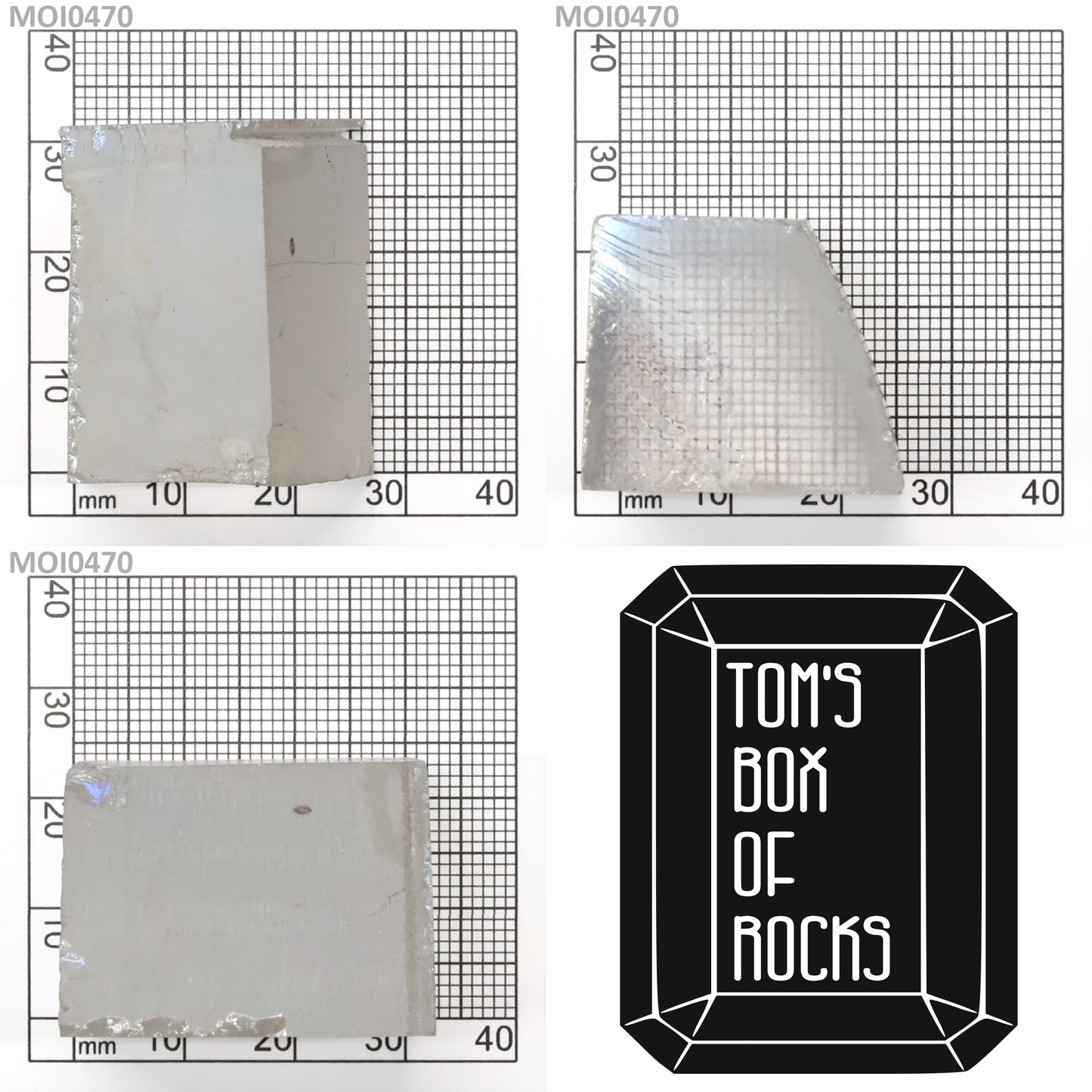 White DEF Color Moissanite - Grade A - Faceting Rough