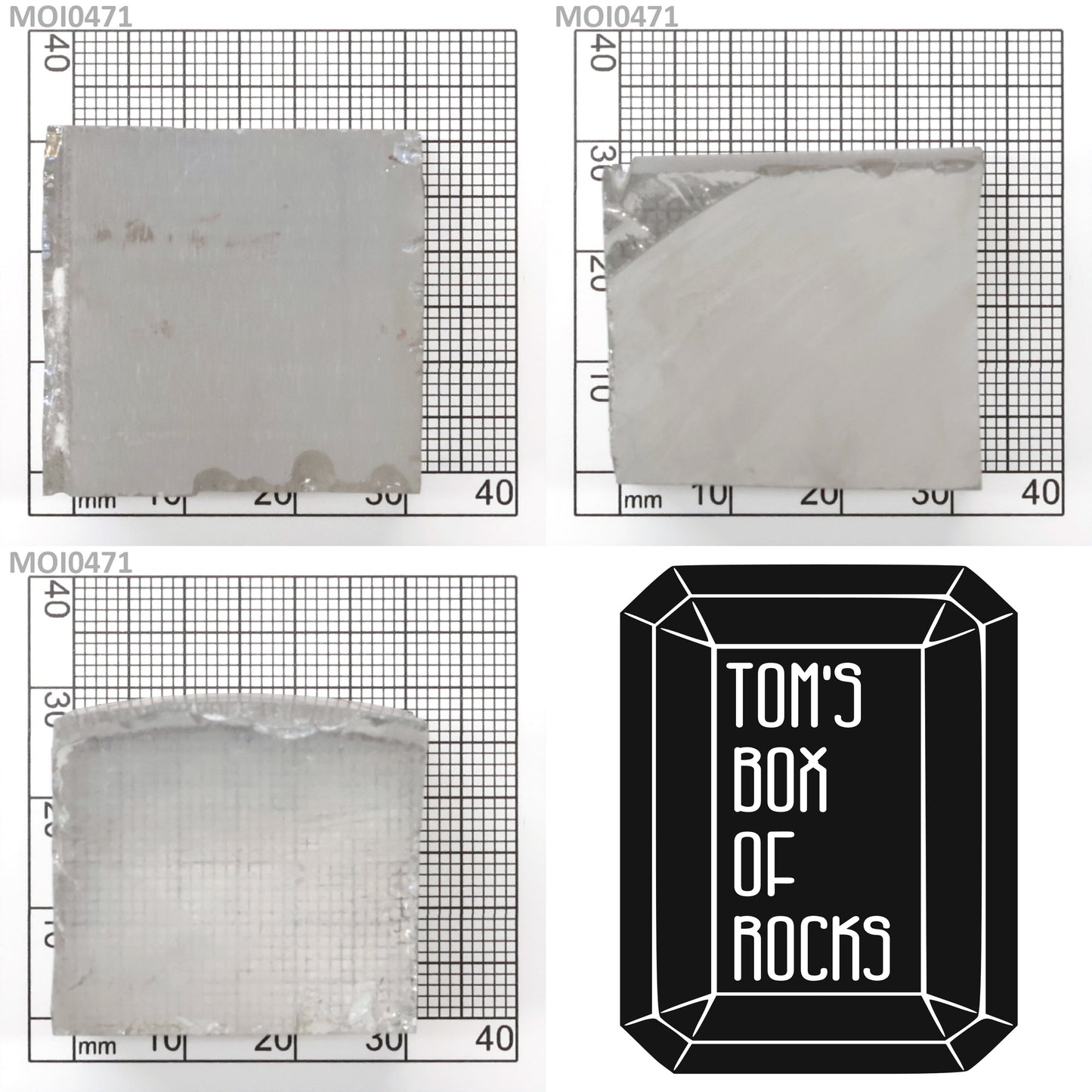 White DEF Color Moissanite - Grade A - Faceting Rough