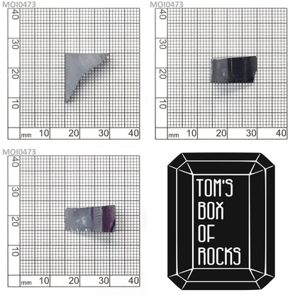 Light Blue Moissanite - Grade A - Faceting Rough