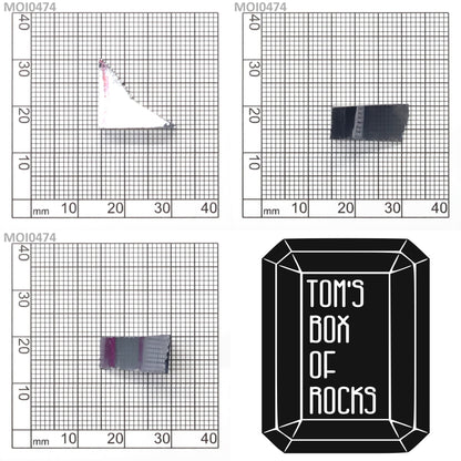 Light Blue Moissanite - Grade A - Faceting Rough