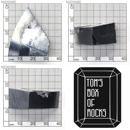 Light Blue Moissanite - Grade A - Faceting Rough