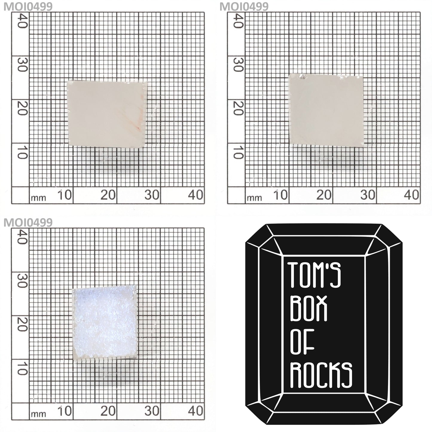 White DEF Moissanite