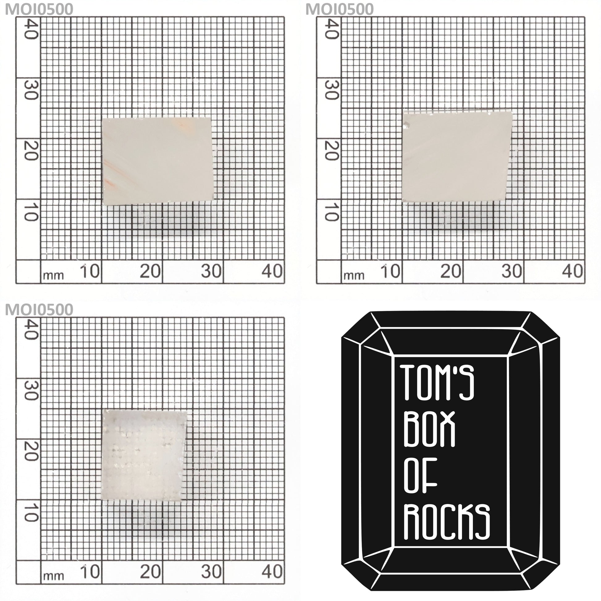 White DEF Moissanite