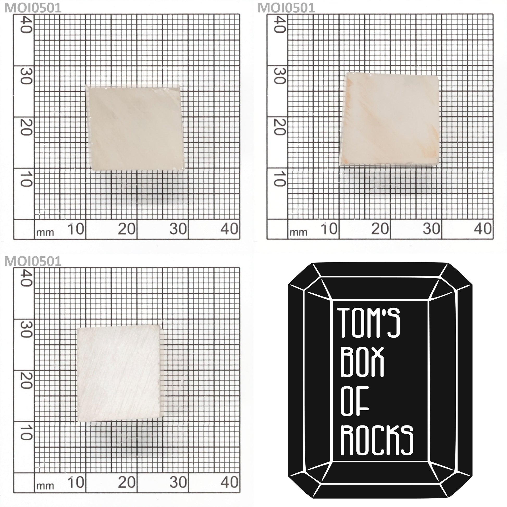 White DEF Moissanite