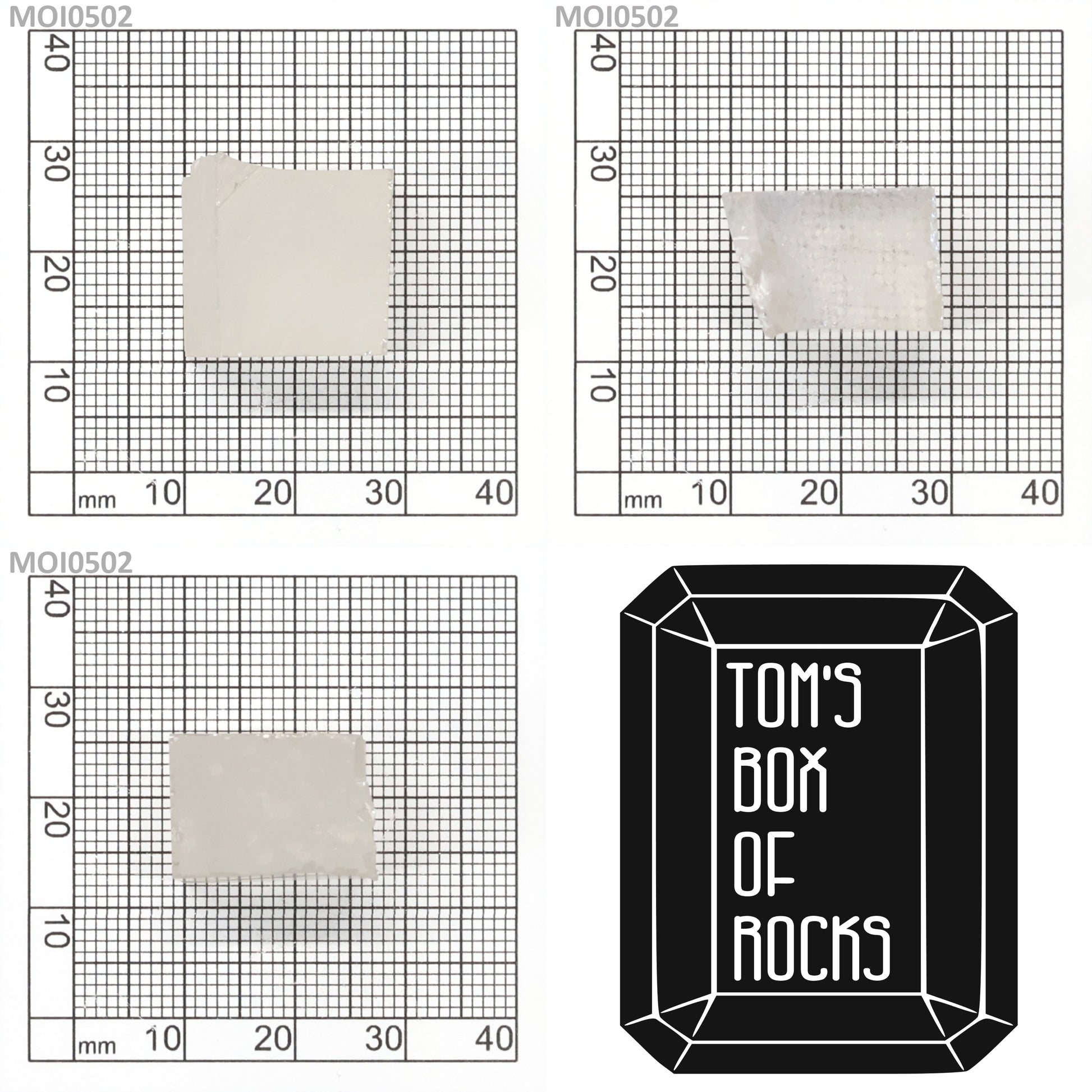 White DEF Moissanite