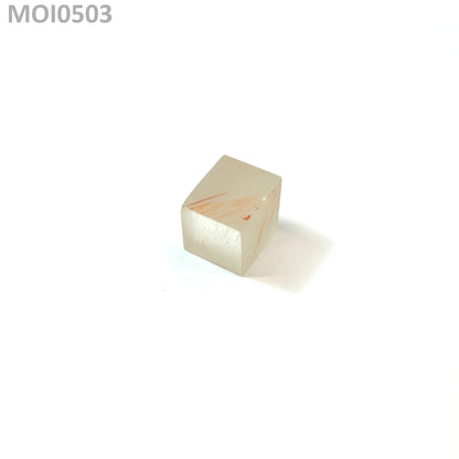 White DEF Moissanite