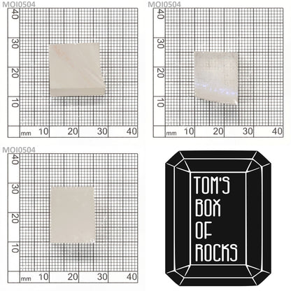 White DEF Moissanite