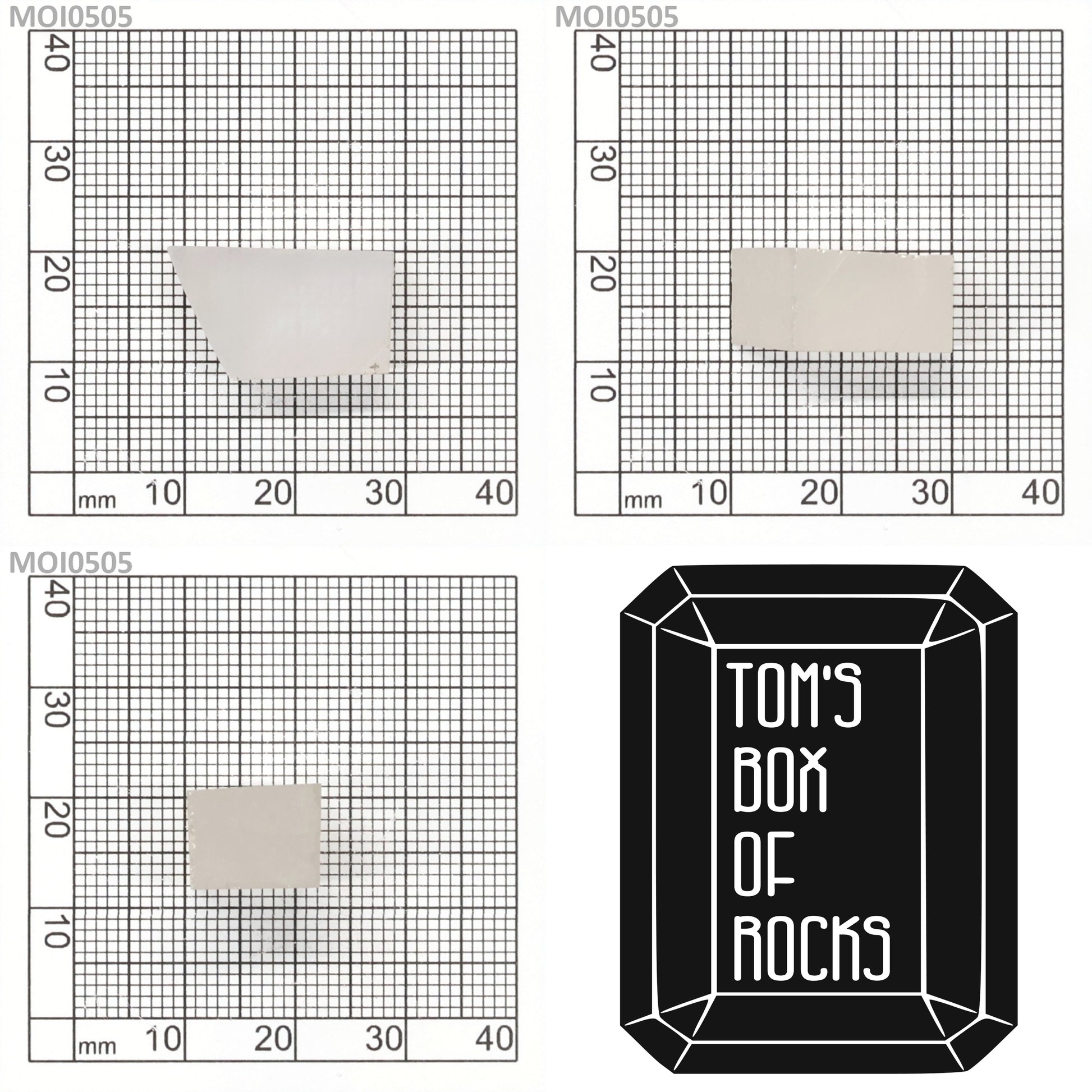 White DEF Moissanite