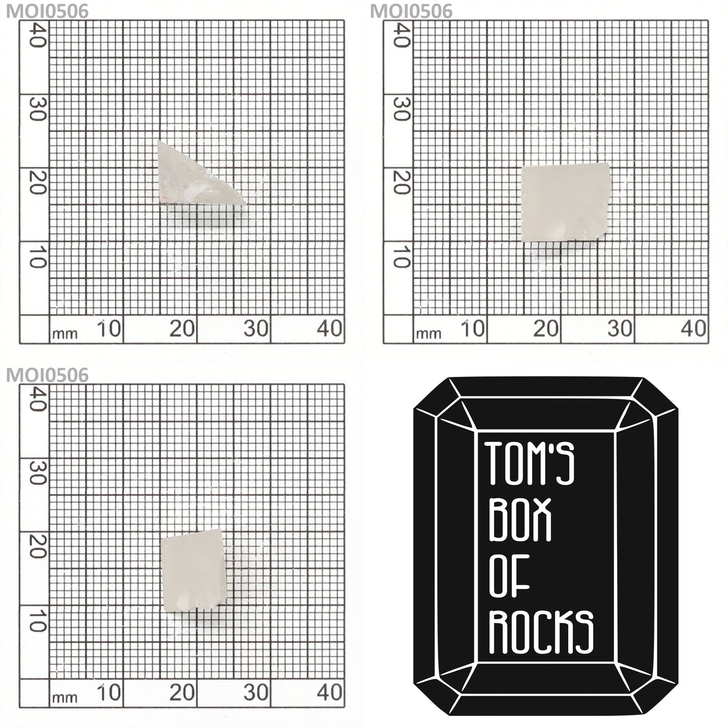 White DEF Moissanite