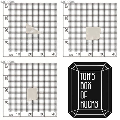 White DEF Moissanite