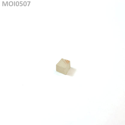 White DEF Moissanite