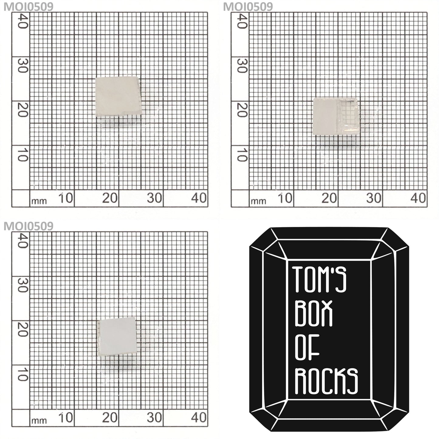 White DEF Moissanite