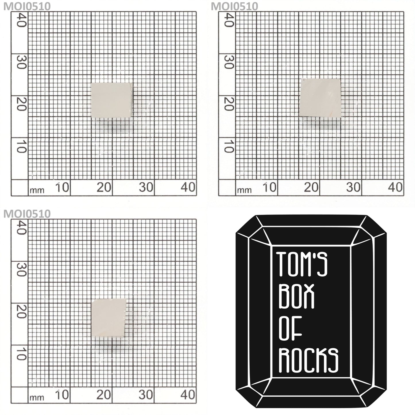 White DEF Moissanite