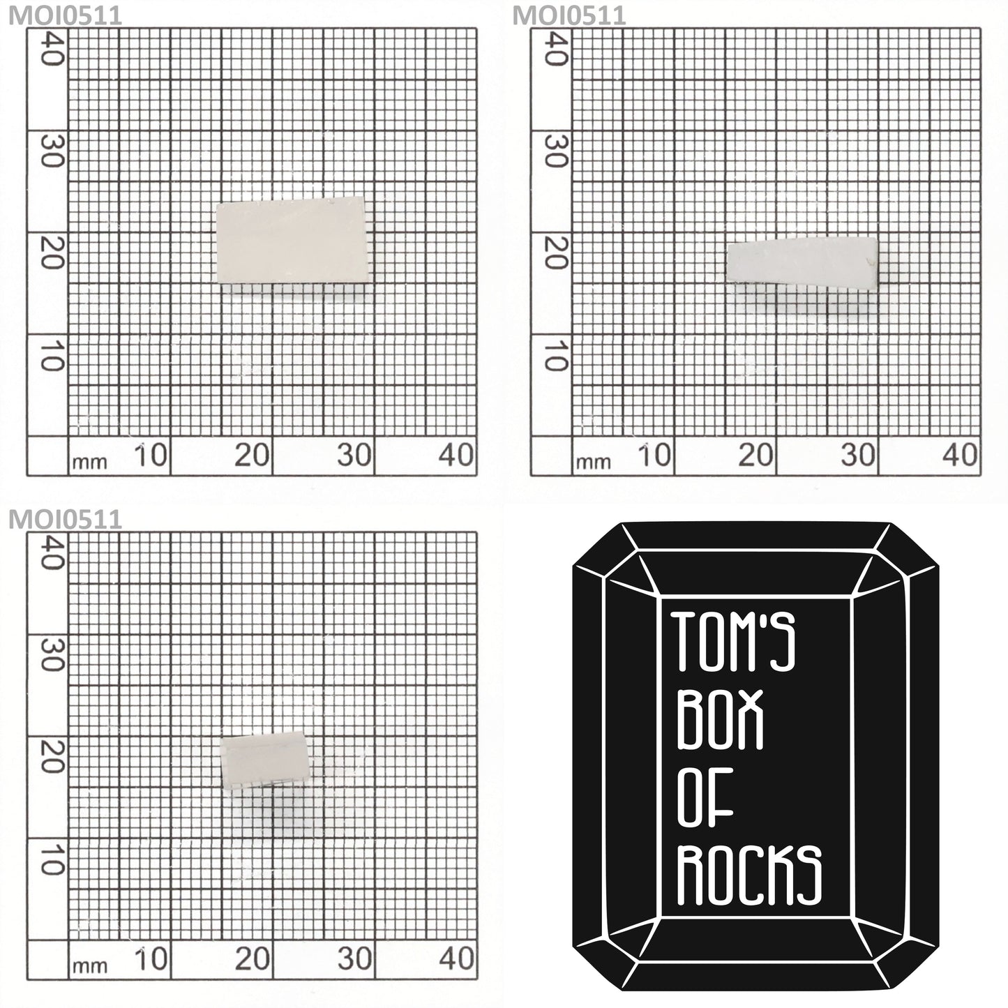 White DEF Moissanite