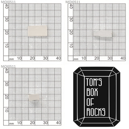 White DEF Moissanite