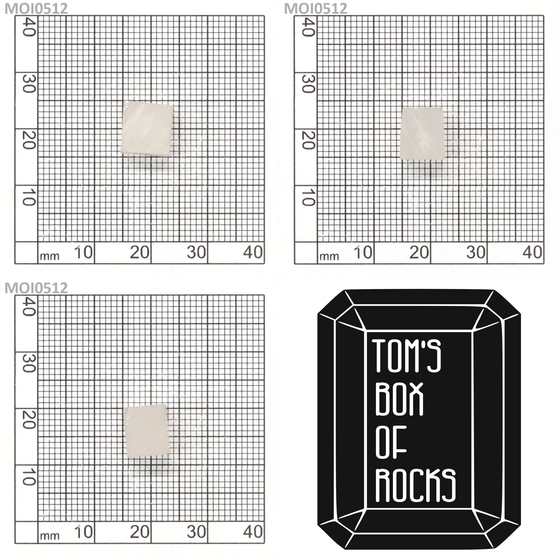 White DEF Moissanite