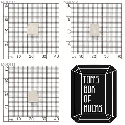 White DEF Moissanite
