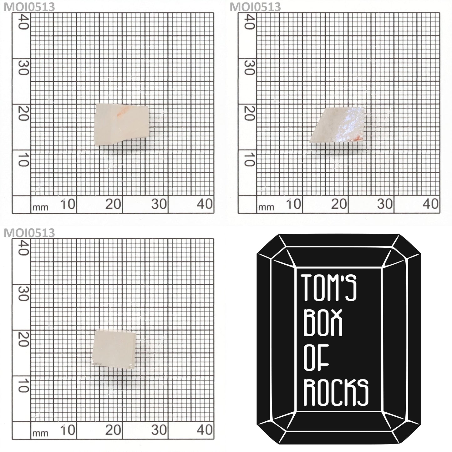 White DEF Moissanite