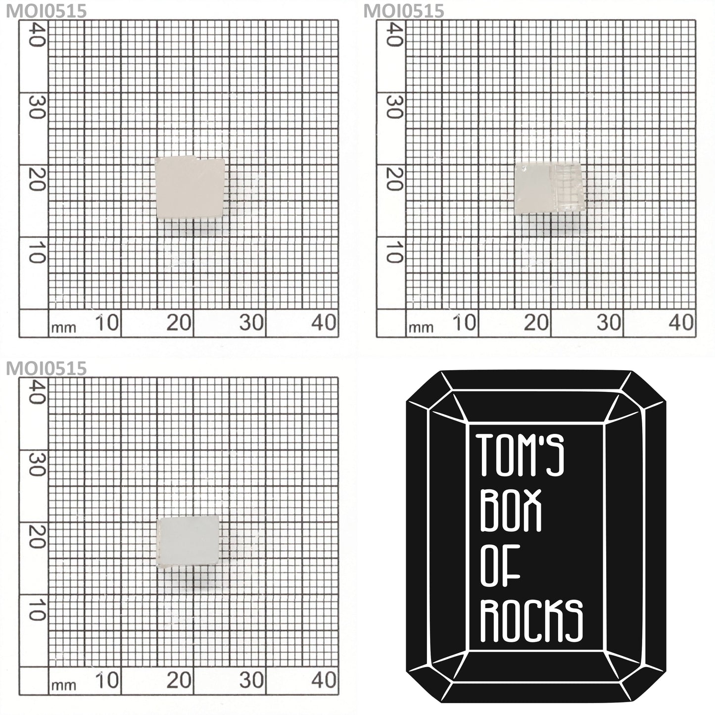 White DEF Moissanite