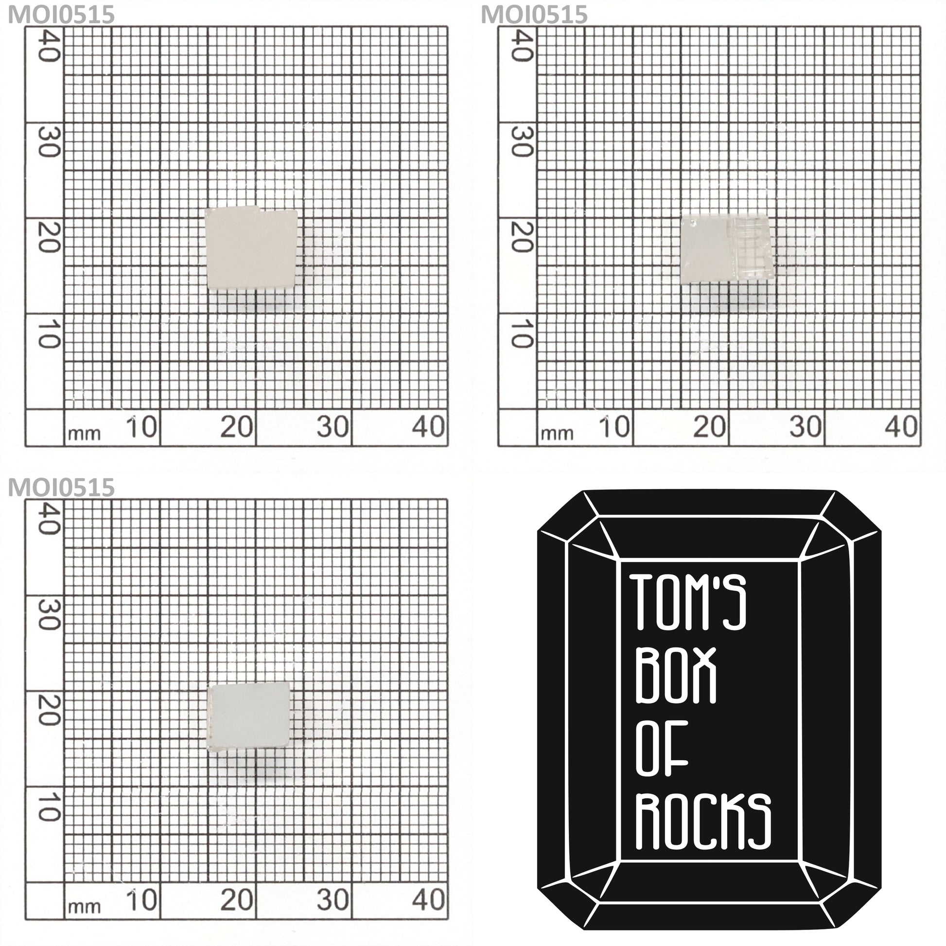 White DEF Moissanite
