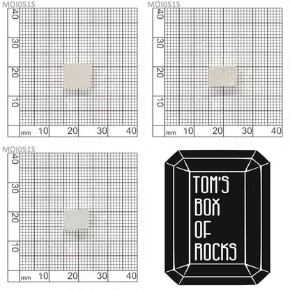 White DEF Moissanite