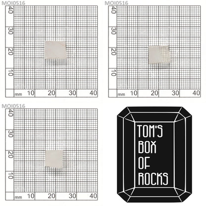 White DEF Moissanite