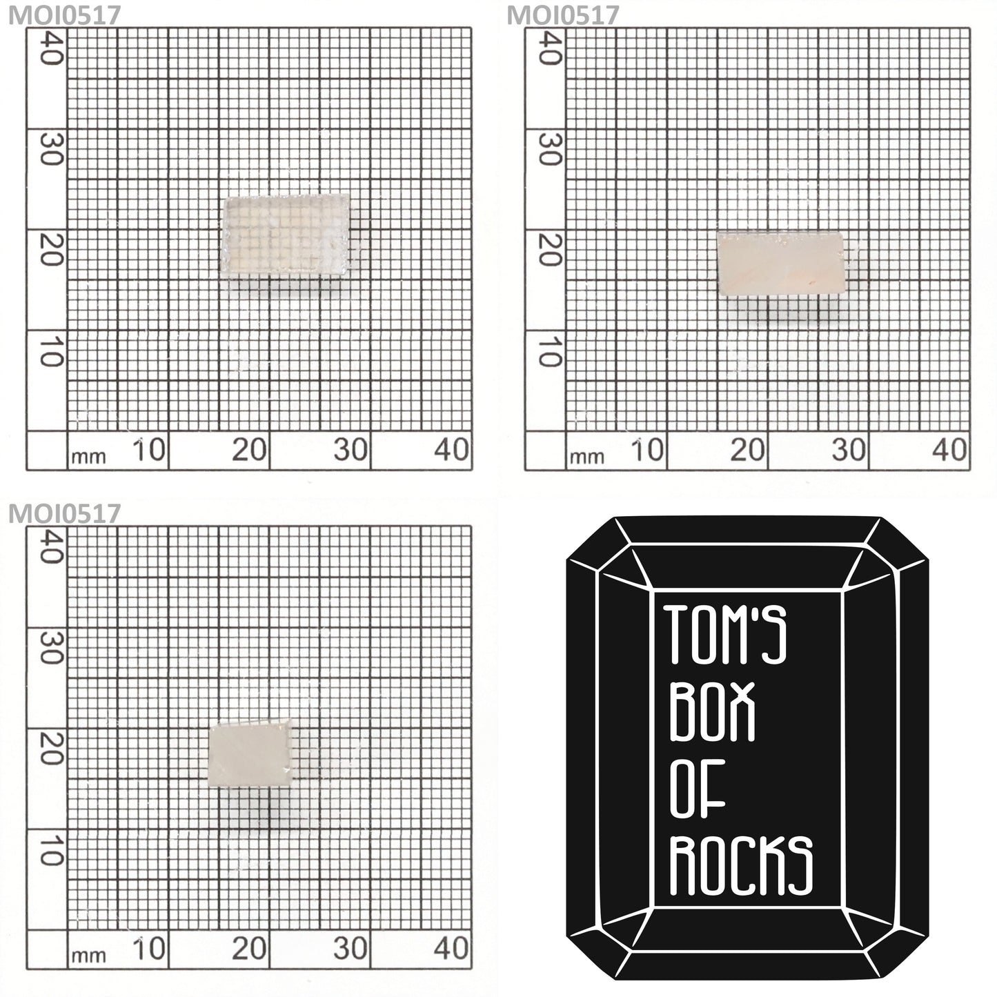 White DEF Moissanite