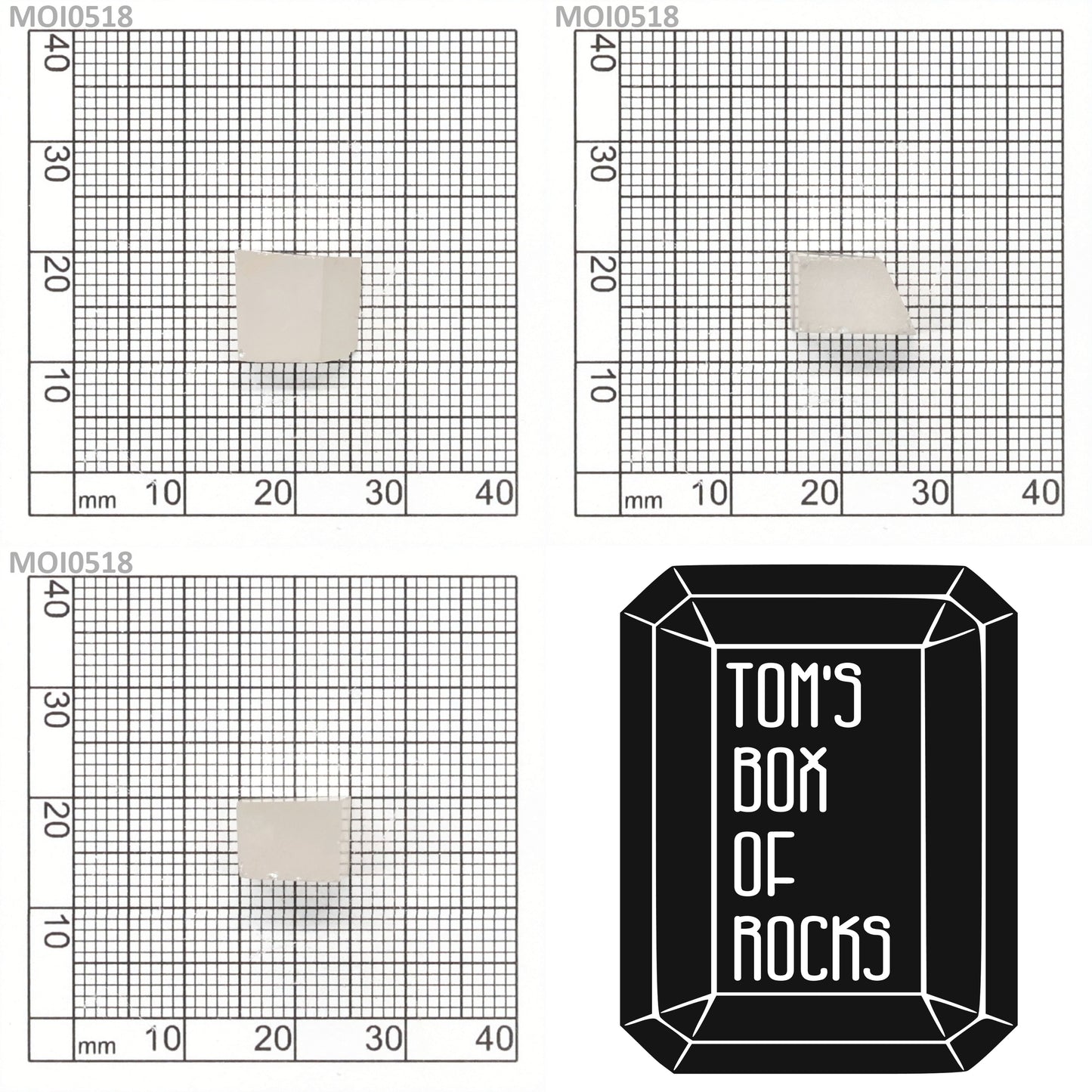 White DEF Moissanite