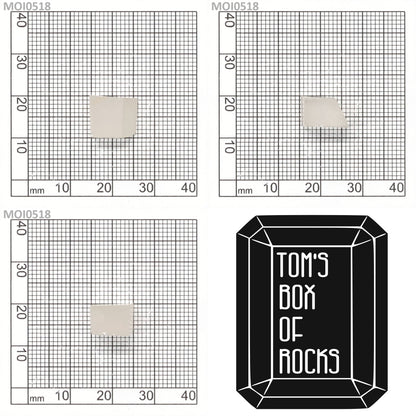 White DEF Moissanite