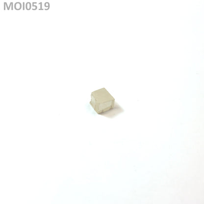 White DEF Moissanite