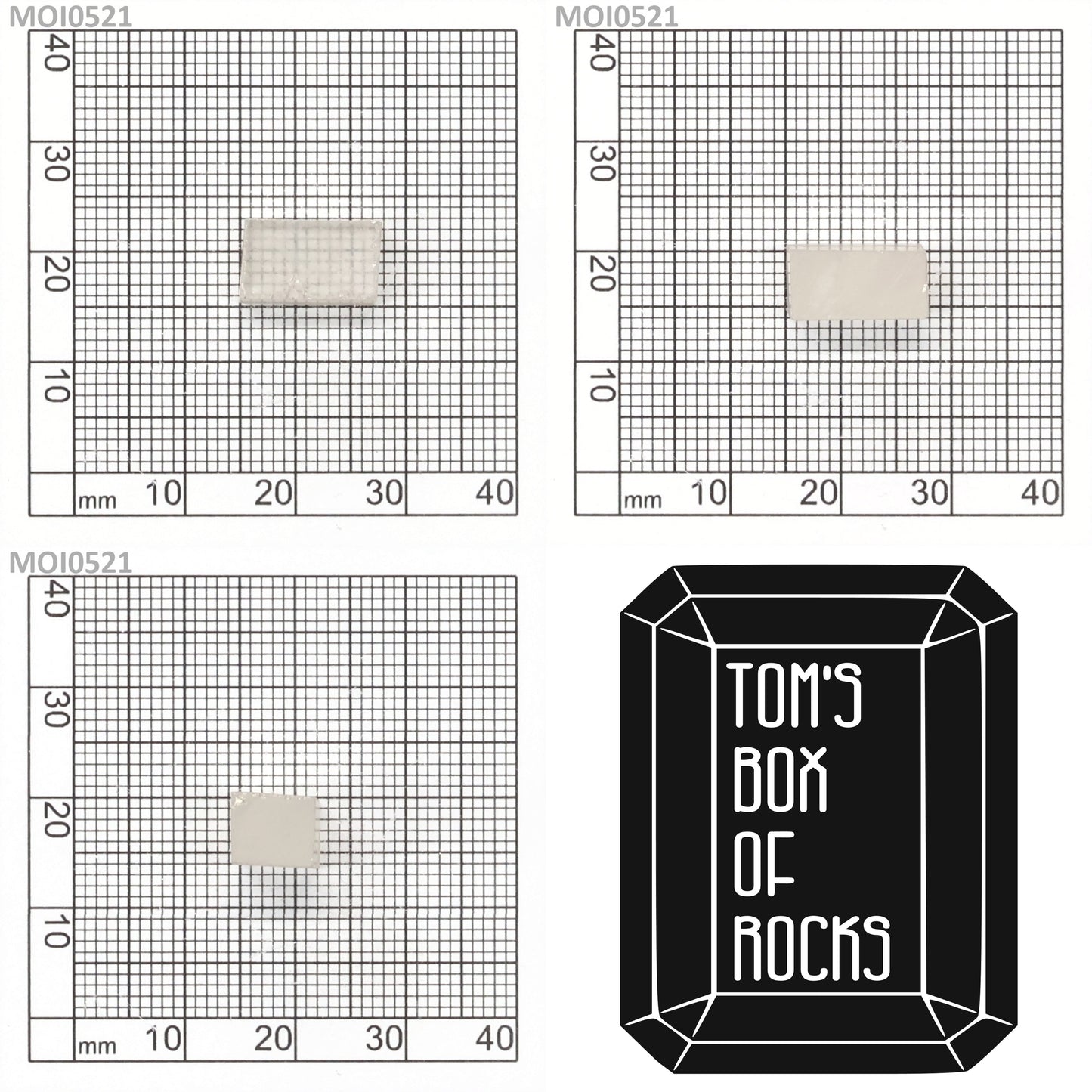 White DEF Moissanite