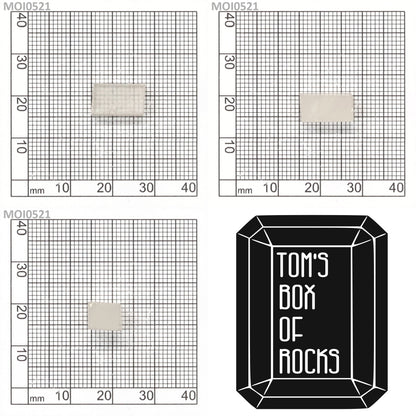 White DEF Moissanite