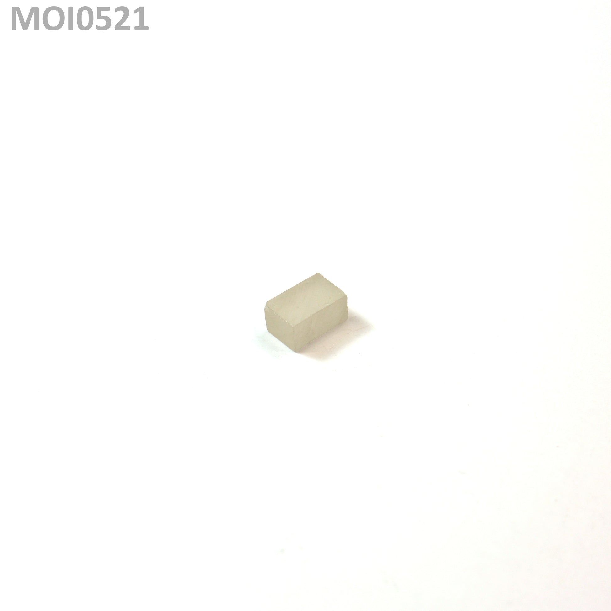 White DEF Moissanite