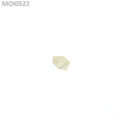 White DEF Moissanite