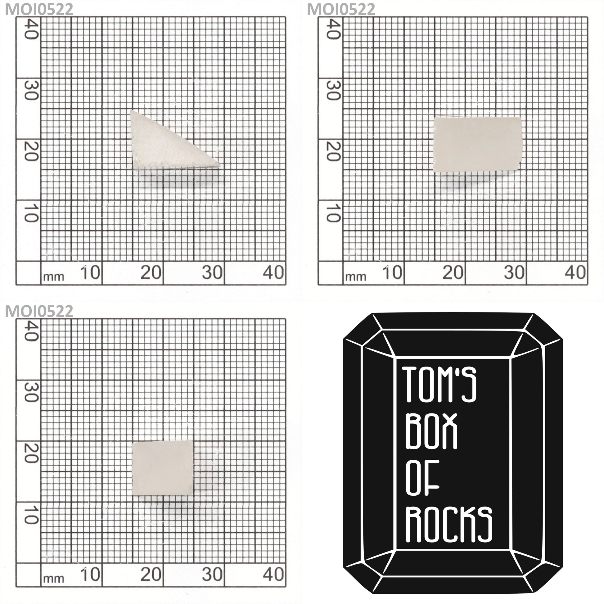 White DEF Moissanite